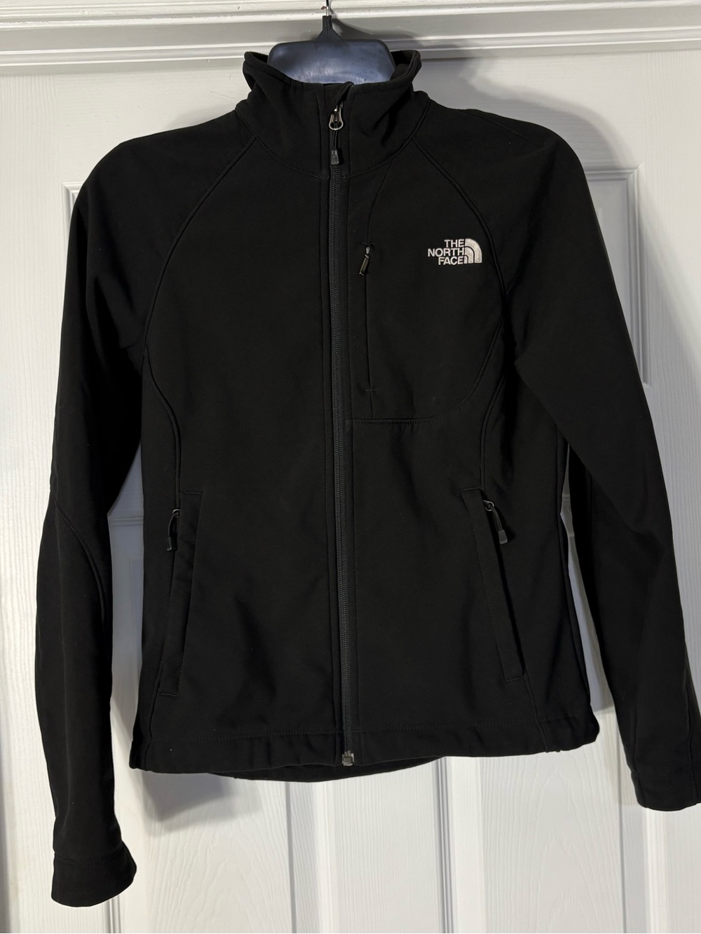 The North Face Black Softshell Zip Jacket